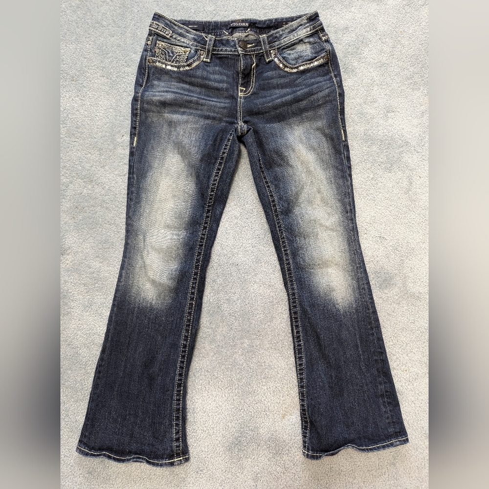 Vigoss size 8 30length Heritage fit Embellished Jeans